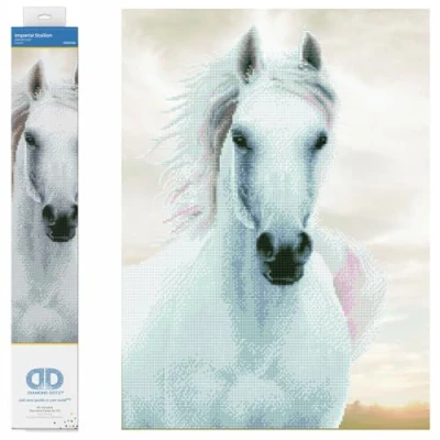 Afbeelding van Diamond Dotz Imperial Stallion Painting 22.434 65x48 cm