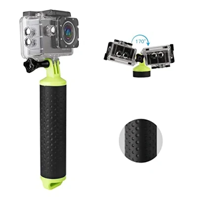 Afbeelding van WOLFANG Drijvende Handvat Zwemring Waterdichte Mouw Selfie Stick voor Sport Actiecamera enz