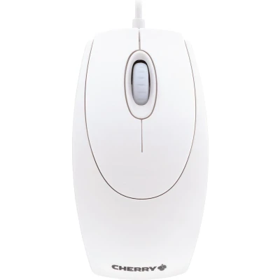 Afbeelding van CHERRY Wheelmouse Optical Muis USB Optisch Wit 3 Toetsen 1000 dpi