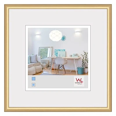 Afbeelding van Walther Design New Lifestyle KV313G Fotolijst goudkleurig, 13 x cm, kunststof frame