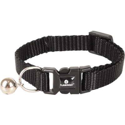 Afbeelding van Kittenhalsband Ziggi Zwart 15 22 cm x 10 mm