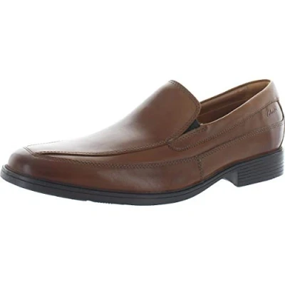 Afbeelding van Clarks Kantelbeveiliging voor heren, Donkerbruin Tan Leather