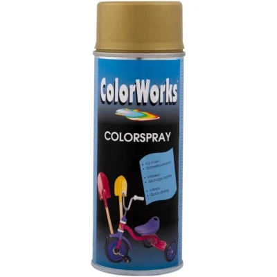 Afbeelding van Colorworks Spuitbus Colors Goud 400ML