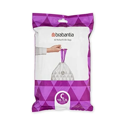 Afbeelding van Brabantia PerfectFit Vuilniszakken 10/12 l Code C 40 stuks