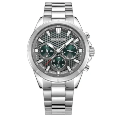 Afbeelding van Police, Horloge, Malawi, Zilver, (45 mm)