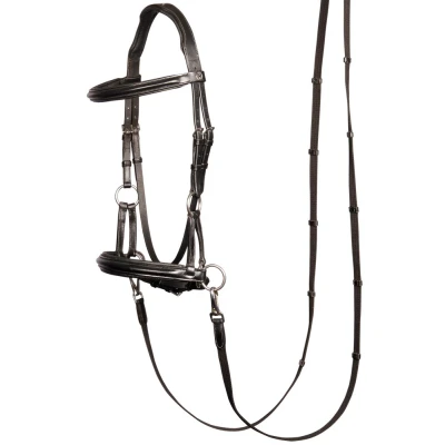 Image de Harrys Horse Side Pull hoofdstel zwart maat:cob