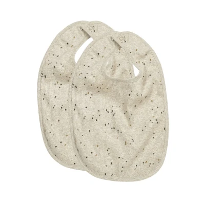 Afbeelding van Meyco Slabber Rib Mini Spot Sand Melange 2 pack