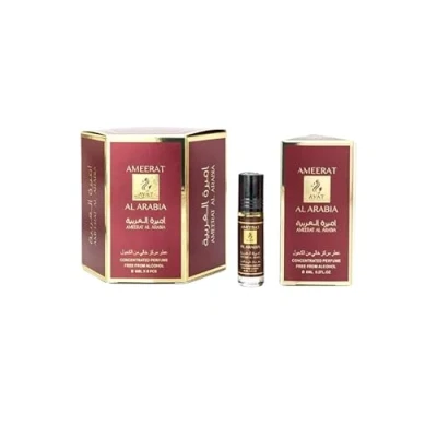 Afbeelding van Ayat Parfum 6 x ml geurolie voor mannen en vrouwen langdurig comfortabel (Ameerat Al Arabia)