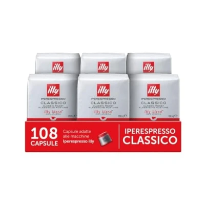 Afbeelding van Illy Iperespresso Classico 6 x 18 koffiecapsules
