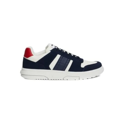 Afbeelding van Tommy Jeans THE Brooklyn Sneakers laag, Heren, Maat: 40, Dark night navy Leer