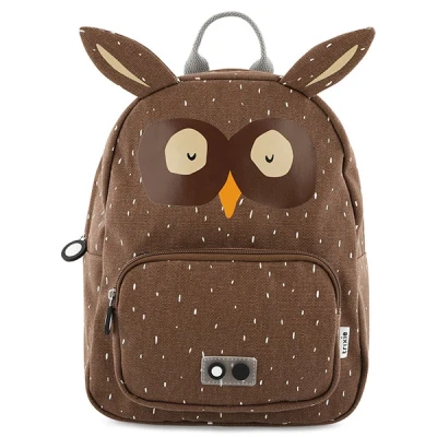 Afbeelding van Trixie Mr. Owl Backpack brown