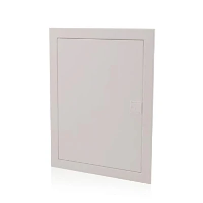 Afbeelding van Zekeringkast inbouw 2 rijen 24 modules IP40 verdeelkast metalen deur installatie in huis