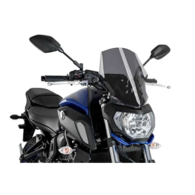 Afbeelding van Puig Carenabris New Generation Touring Windscherm Yamaha Mt 07 Zwart