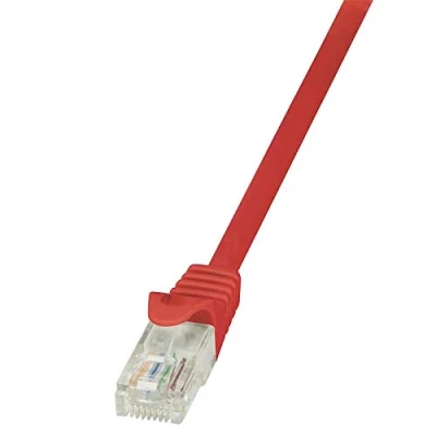 Afbeelding van LogiLink CP2094U RJ45 Netwerkkabel, patchkabel CAT 6 U/UTP 10.00 m Rood Snagless 1 stuk(s)