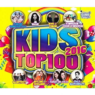 Afbeelding van Various Artists Kids Top 100 2016 (2 CD)