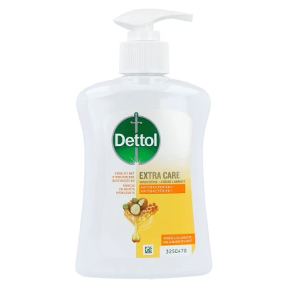 Afbeelding van Dettol Handzeep Extra Care Honing &amp; Galamboter 250ML