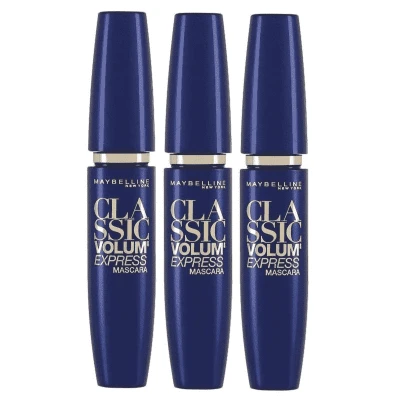 Afbeelding van Maybelline Volum&#039; Express Mascara Black Voordeelverpakking 3 Stuks