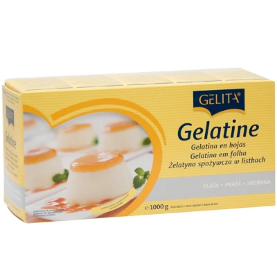 Afbeelding van Bladgelatine Zilver 1kg