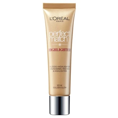 Afbeelding van L&#039;Oreal Paris Highlighter Perfect Match 101.W Golden Glow Strobing Contouring