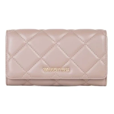 Afbeelding van Valentino Bags Ocarina Portemonnee, Dames, Maat: One Size, Taupe
