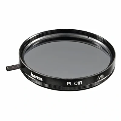 Afbeelding van Hama Polarisatiefilter (rond, behandeld, 49 mm, 2 lagen per zijde) zwart
