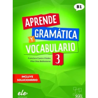 Afbeelding van Aprende Gramatica Y Vocabulario 3