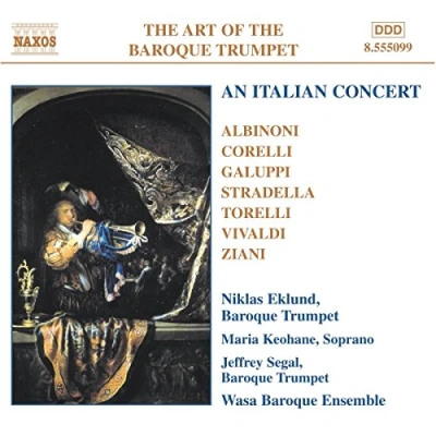 Afbeelding van Niklas Eklund, Maria Keohane, Jeffrey Segal, Wasa Baroque Ensemble Art Of The Trumpet , An Italian Concert (CD)