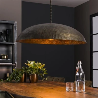 Afbeelding van Hoyz Hanglamp Ø90 Brons Antiek Industrieel