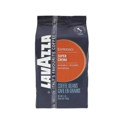 Afbeelding van Lavazza koffiebonen super crema, zak van 1 kg