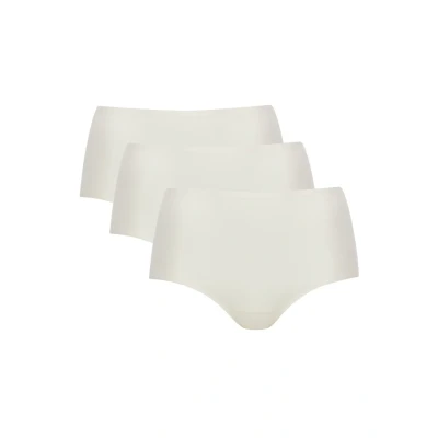 Afbeelding van Chantelle Taillen 3ER PACK Softstretch Onderbroeken, Dames, Maat: One Size, Elfenbein