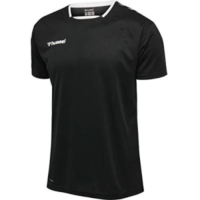 Afbeelding van Hummel Tshirt print, Heren, Maat: Medium, Black/white