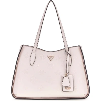 Afbeelding van Guess Keandra Girlfriend Carryall Handtas, Dames, Maat: One Size, Stone