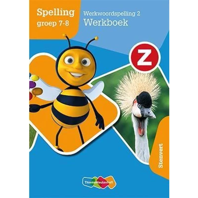 Afbeelding van Z Spelling groep 7 8 Werkwoordspelling 2 Werkboek