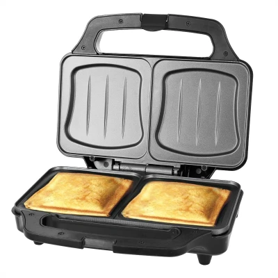 Afbeelding van Emerio ST 109562 Tosti apparaat Dubbele Toast Sandwich Maker Indicatie Lampje Anti Aanbaklaag