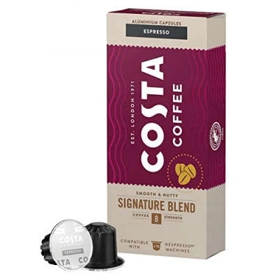 Afbeelding van Costa Coffee Signature Blend capsules, compatibel met Nespresso ESPRESSO / 10 capsules
