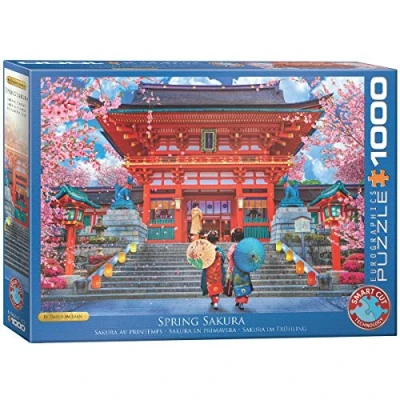 Afbeelding van Eurographics ASIA House Puzzel voor kinderen, Maat: One Size, Multi coloured
