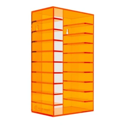 Afbeelding van We Are Rewind oranje cassettebandjesrek