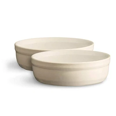 Afbeelding van Emile Henry Crème brûlée Schaaltjes Argile Ø13cm 2st.