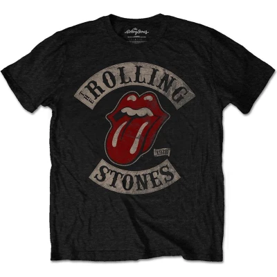 Afbeelding van The Rolling Stones Tour 1978 Heren T shirt 5XL Zwart