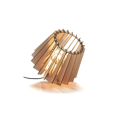 Afbeelding van Tjalle en Jasper Spotnik vloerlamp naturel