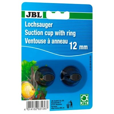 Afbeelding van Jbl Zuignap Met Gat Aquarium Toebehoren 12 mm 2 stuks