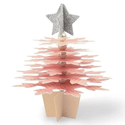Afbeelding van Sizzix Stanssjablonen, kerstboom van bloem, meerkleurig, Eén maat