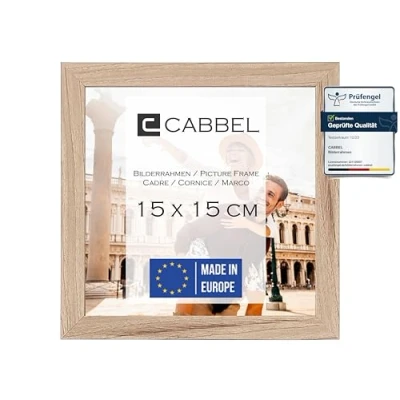 Afbeelding van CABBEL fotolijst, 15 x cm, natuurlijke wand en tafeldecoratie, modern, duurzaam veelzijdig, ideaal voor foto&#039;s kunstwerken