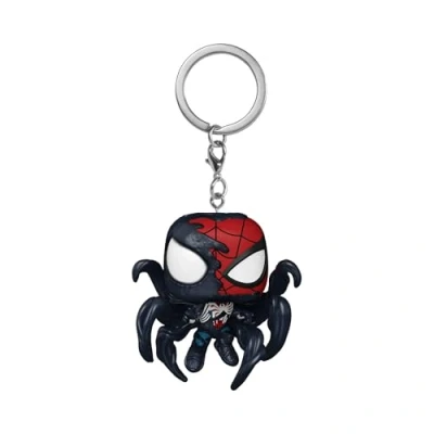 Afbeelding van Funko Pop Figuur Keychain Spider Man 2 VG Advanced Suit 2.0 Symbiote Takeover