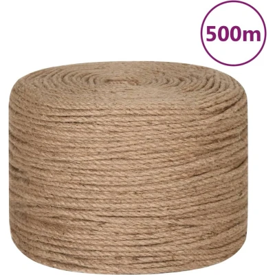 Afbeelding van Touw 100% jute 6 mm 500 m