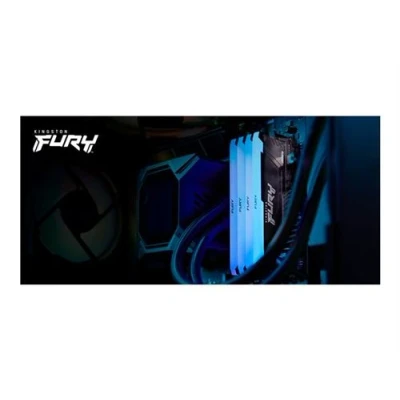 Image de Kingston FURY Beast RGB DDR4 module 32 Go DIMM 288 broches 1600 MHz / PC4 25600 CL16 1.35 V mémoire sans tampon non ECC noir