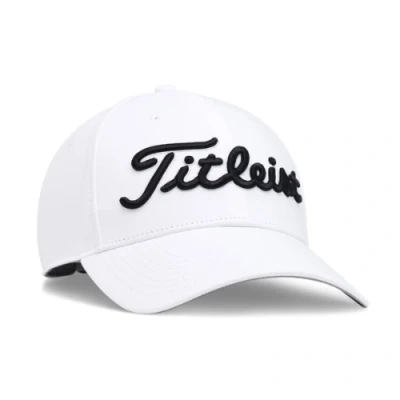 Afbeelding van Titleist Tour Performance Cap Mom1 Wit/Zwart