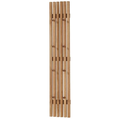 Afbeelding van Nova Design Alwar Massief Eiken Kapstok 8 Haken