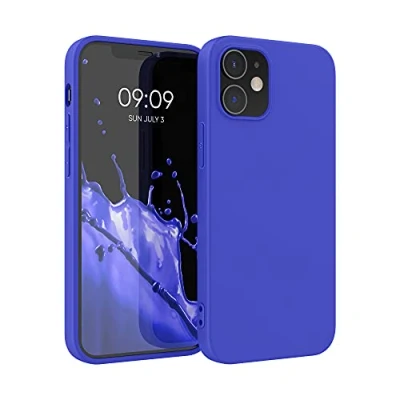 Afbeelding van kwmobile telefoonhoesje geschikt voor Apple iPhone 12 / Pro Hoesje smartphone Back cover in Baltisch blauw