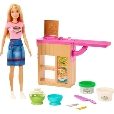 Afbeelding van Mattel Noodle Bar Speelset en pop